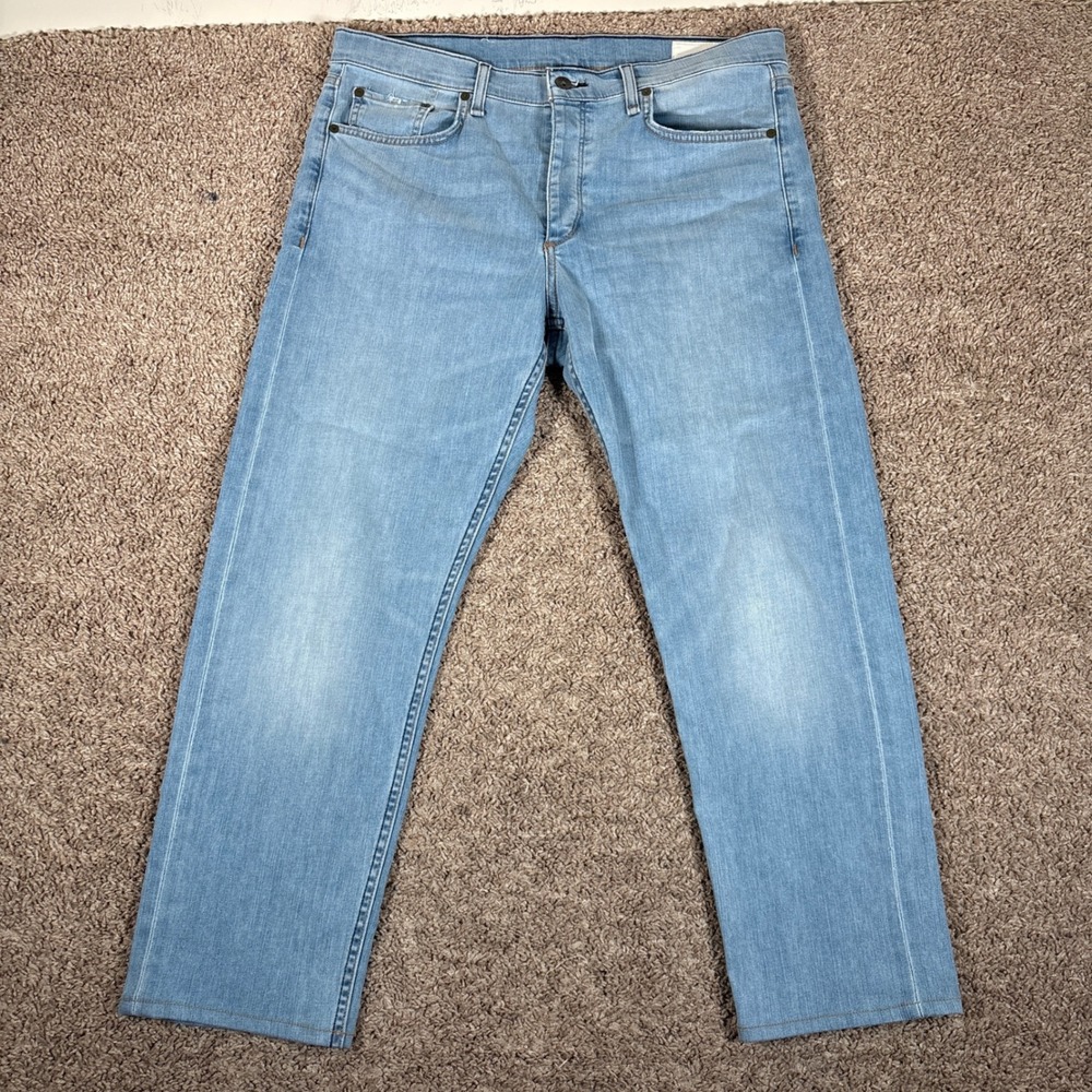 Rag & Bone Fit 2 Slim Jeans Euclid Light Wash Mens 34x27 MED20S1223THEU